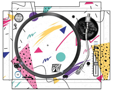 Pioneer DJ PLX 1000 Skin Mizucat White